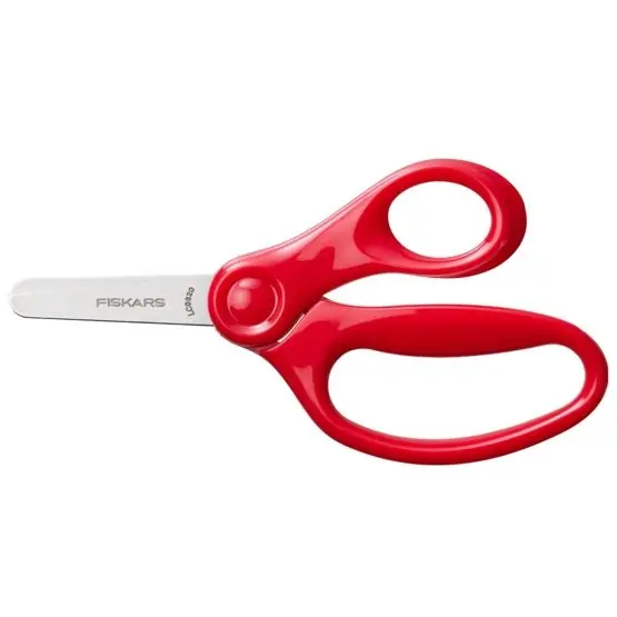 مقص أمان للأطفال Fiskars بطول 13 سم