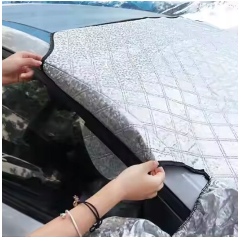 غطاء شمس للزجاج الأمامي مع أغطية مرايا Ultimate Speed
