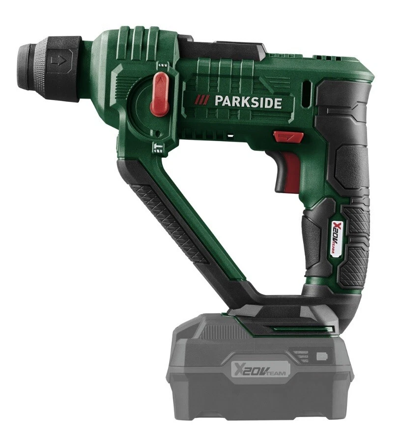 مثقاب مطرقي لاسلكي PARKSIDE PABH 20-Li D4